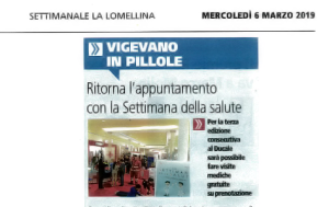 La settimana della salute 2019